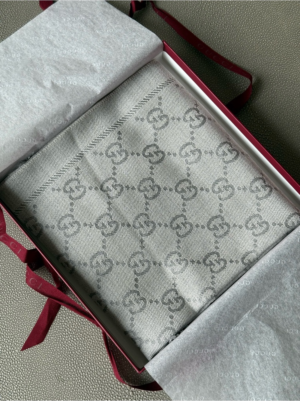 Gucci GG Wool Scarf